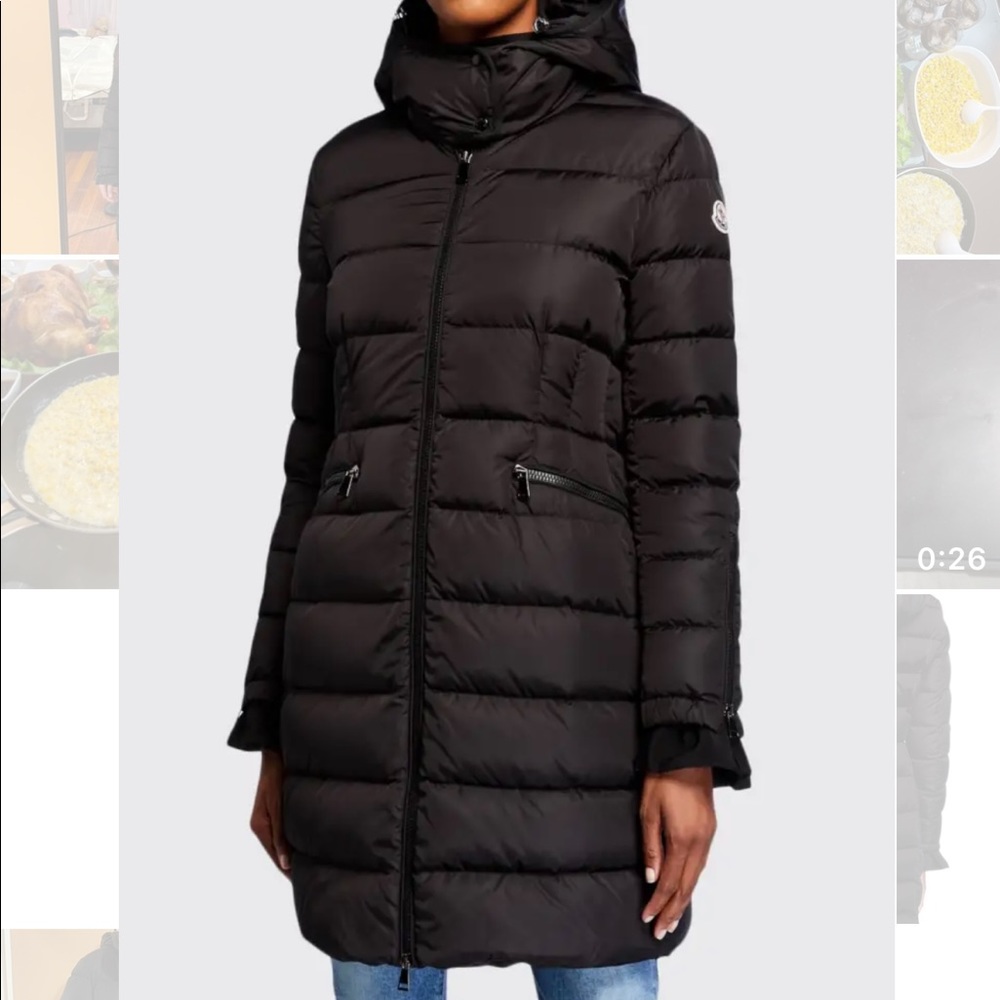 Moncler Betulong Long Down Coat